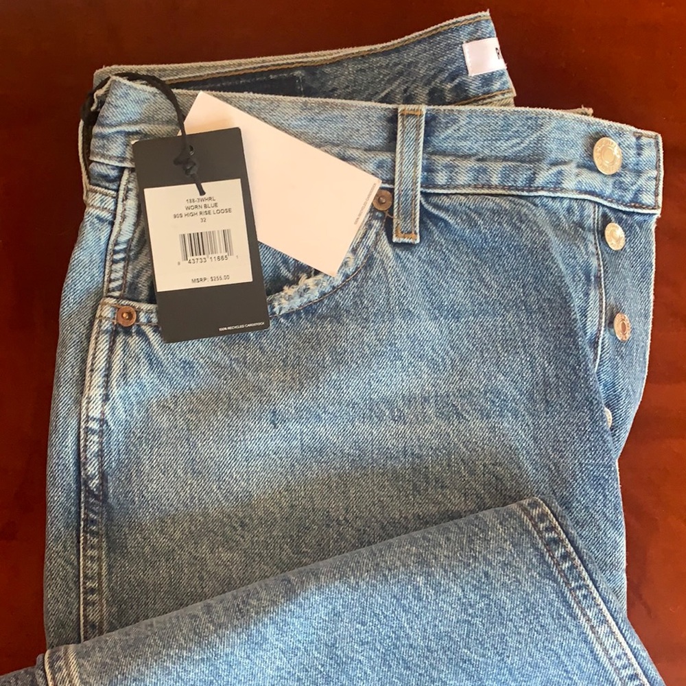 90s High Rise Loose Jeans